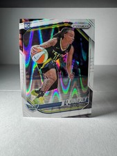 2025 Panini WNBA Prizm White Seismic #96 JJ Quinerly Dallas Wings Rookie