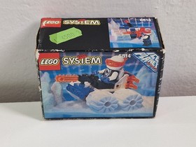Lego Vintage Set System Space Ice Planet 6814 Ice Tunnelator with box