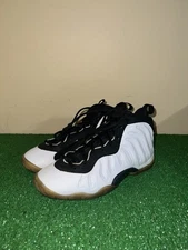 Nike Little Posite One GS Orlando Home White Black CZ2548-100 Size 7Y READ