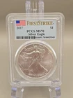2017 American Silver Eagle $1 PCGS MS70 First Strike Label