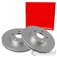 2X Herth+Buss 277Mm Bremsscheiben Vorne Passend FüR Toyota Auris Corolla | J3302