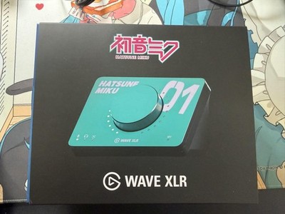 Elgato Wave XLR - 初音ミク エディション Elgato Wave XLR Hatsune Miku Edition USB Audio Interface turquoise