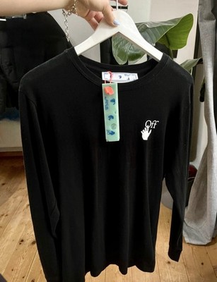 Off-White Degrade Arrows Longsleeve Shirt Schwarz Multicolor Gr.M Ne mit Etikett