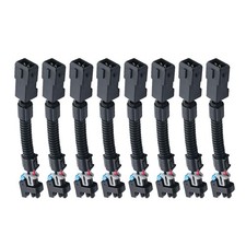 8pcs LS1 LS6 LT1 EV1 Injector Harness  Pigtails to Multec LQ4, LQ9 4.8 5.3...