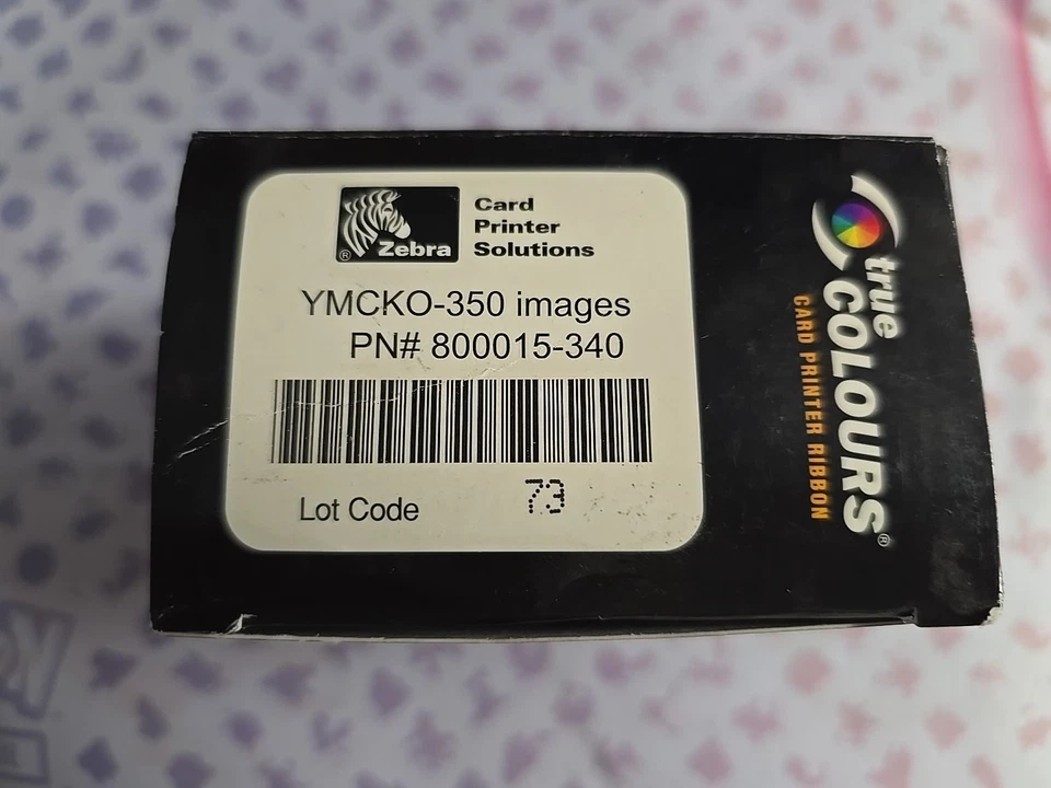 Zebra YMCKOK-350 800015-340 Card Printer Ribbon - Image 3 of 4