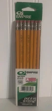 Vintage Empire Berol Pencils Pack Of 7 No. 2  NOS USA Made New