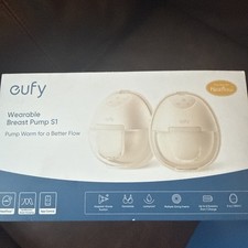 eufy Wearable Breast Pump S1 Electric Hands-Free Breast Pump with Heating READ