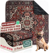 Washable Pee Pads for Dogs - Super Absorbent Reusable Puppy Training Pads 