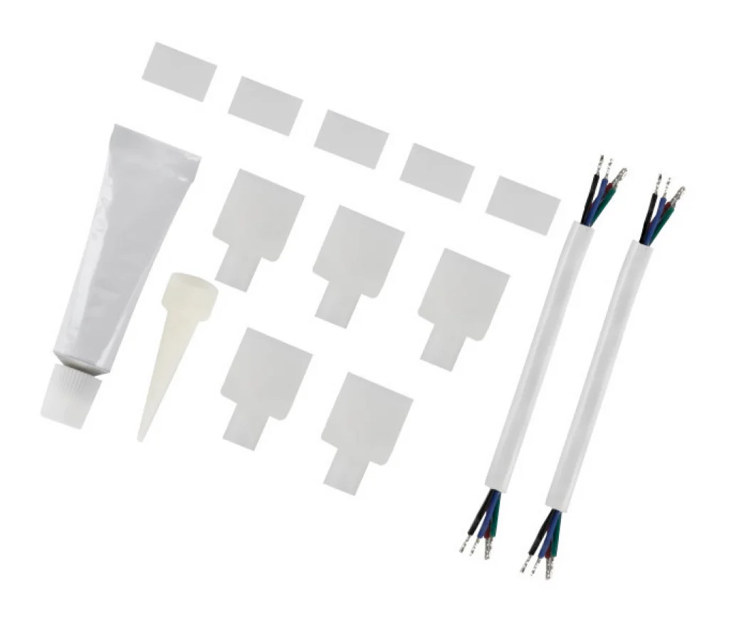 Pack Of 5 x Accessories For LED Tape IP65 Installation Kit 12mm COB High