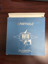 PORTHOLIC Wii to HDMI Converter 1080P for Full HD Device Wii HDMI Adapter