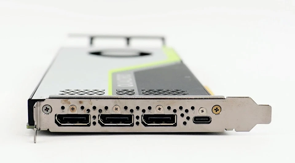 HP Nvidia Quadro RTX 4000 8GB GDDR6 3x DP 1.4 + 1x USB-C Video Card L48392-001 - Image 4 of 4