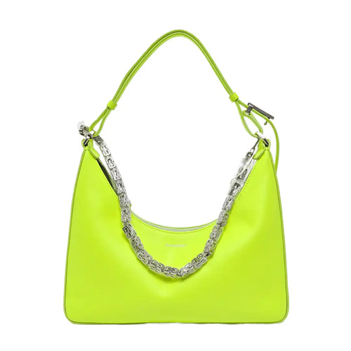 【Authentic】 GIVENCHY Yellow Leather Handbags (DDP)