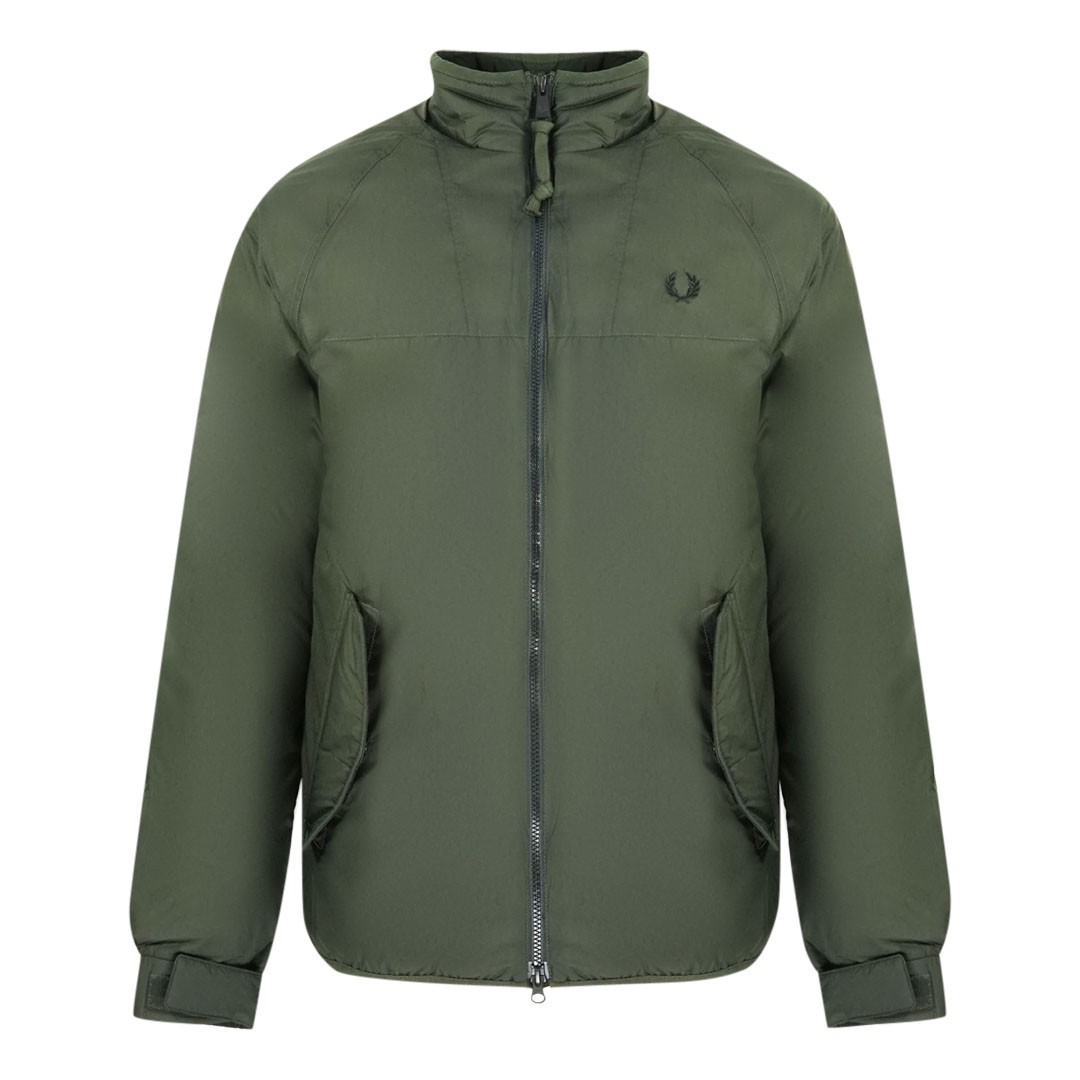 Утепленная зеленая куртка Fred Perry Hunter 45190₽