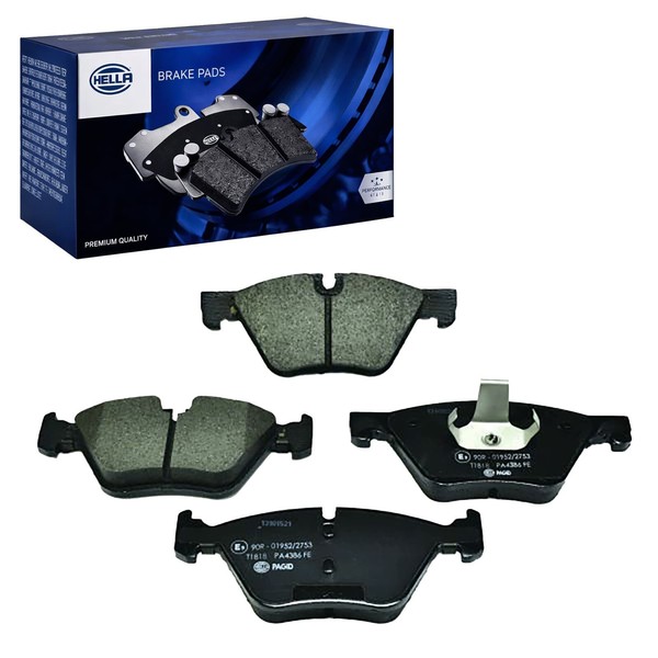 Hella BremsbelÄGe Vorderachse Passend FüR BMW 5 | 8DB 355 014-351-image