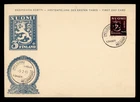 DR WHO 1948 FINLAND FDC OVPT MAXIMUM CARD M82512