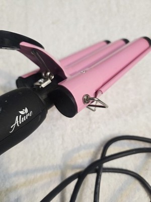 Alure Three Barrel Curling Iron Wand Hair Style Waver W/LCD Temperature Display