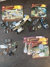 LEGO Indiana Jones Lot 7628 7196 7625 INCOMPELTE SETS + 7626 7627 Instructions