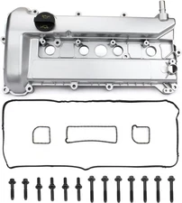 MITZONE Upgrade Aluminium Valve Cover compatible with 2005-2013 Ford Focus Es...