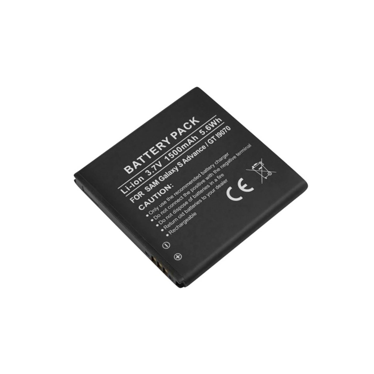 Batterie smartphone GT-i9070 Avizar accu interne de rechange 1500mAh 3.7V