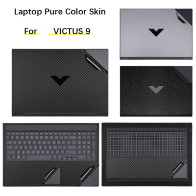 Victus Sticker Carbon Sticker Skin Decals for HP VICTUS 9 16-r0006TX 2023 16.1