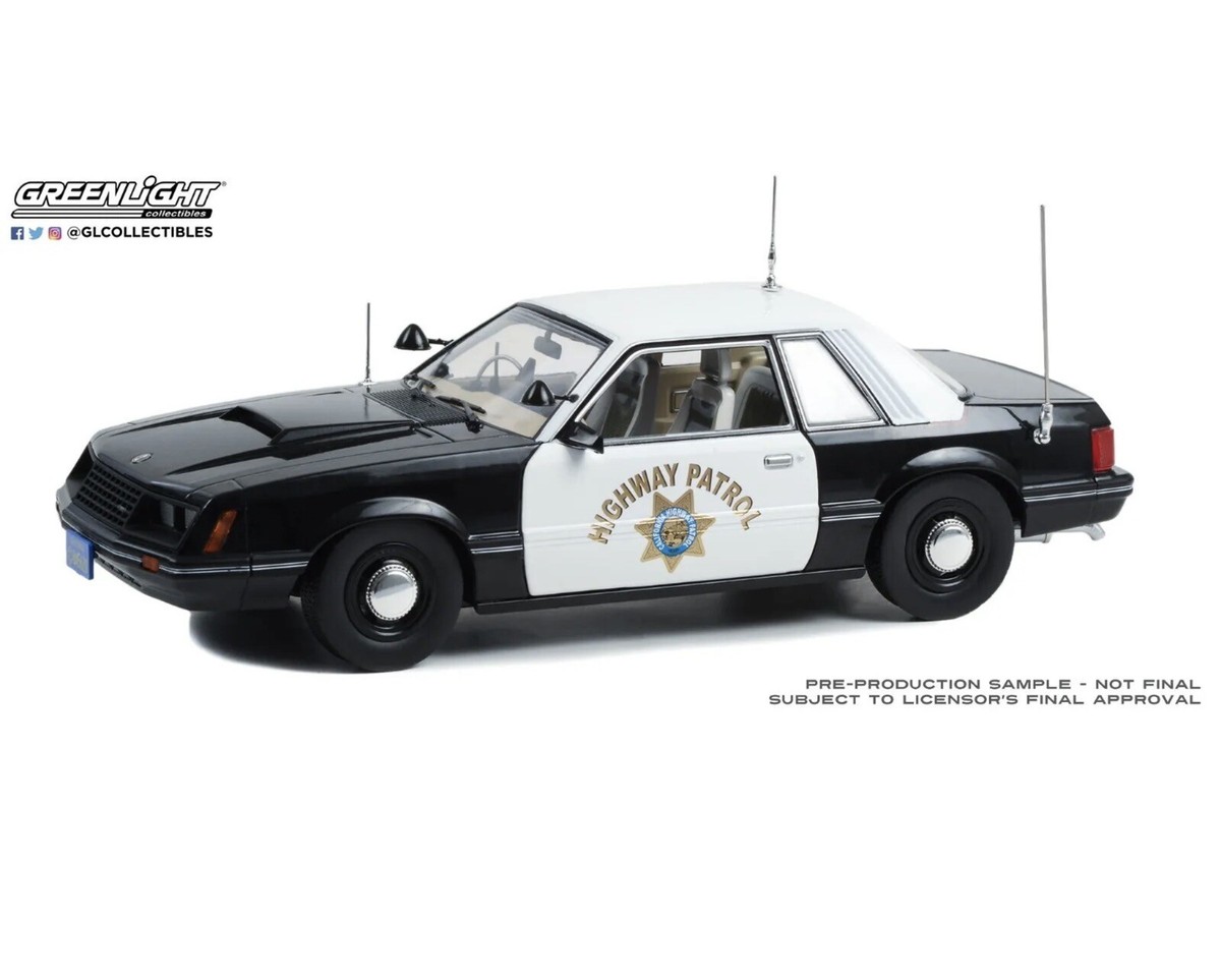 Greenlight 1982 mustang SSP Texas 1/18