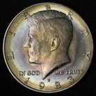 1983-D Kennedy Half Dollar — photo from another recent sale