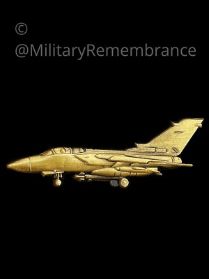 Tornado Fighter Jet Lapel Pin (V4)