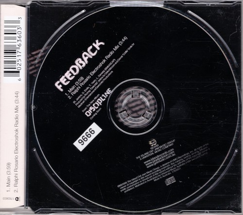 Janet Jackson - Feedback (CD) Australia -See Description - Picture 2 of 2
