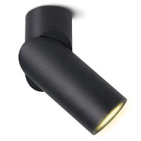 TOBI-L Spot Lampe Schwenkbar Schwarz Led GU10 Dimmbar Warmweiß 7W 230V