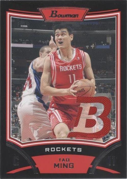 2008-09 Bowman Draft Picks & Stars - Yao Ming #BRYM - 1 of 2
