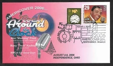 #2726 Clyde McPhatter on #3762 Rock Around the Clock FDC by Therome Americover