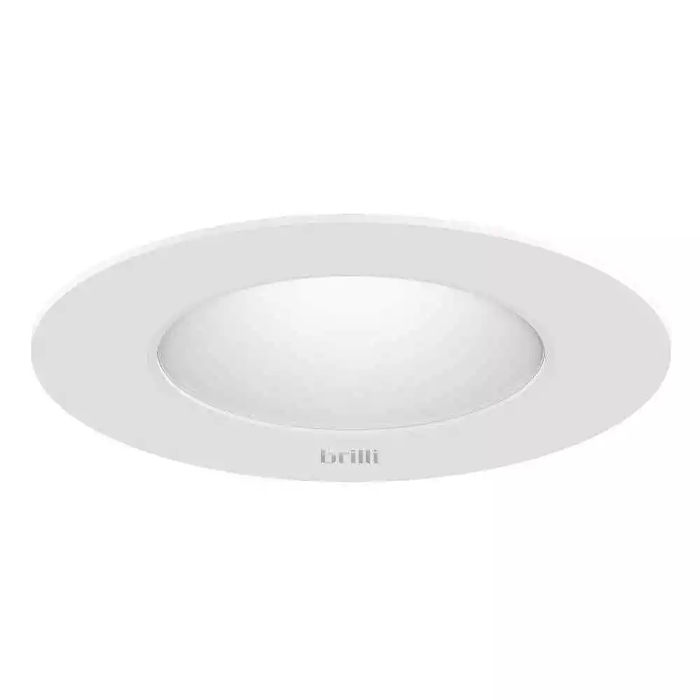 Brilli Lighting 5 in. 6 in. Circadian Canless 2200 5000K LED Recessed Light Kit