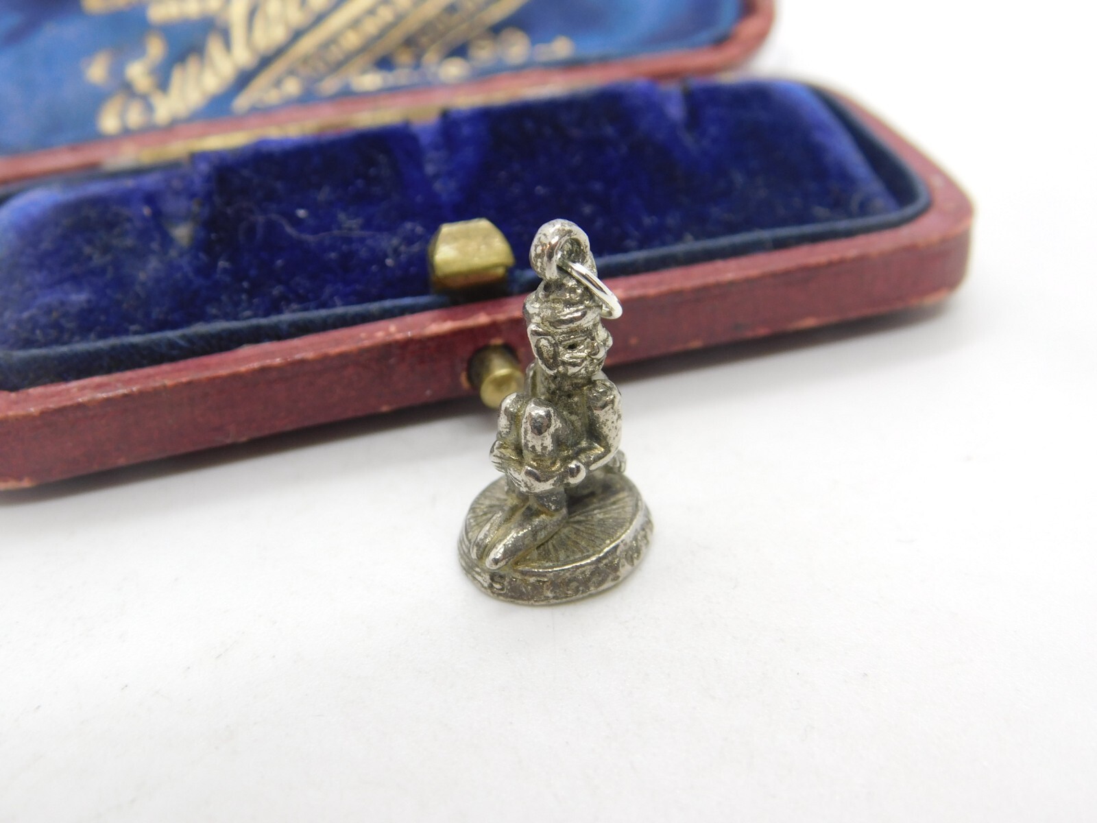 Sterling Silver Cornish Pixie or Elf Charm Pendan… - image 2