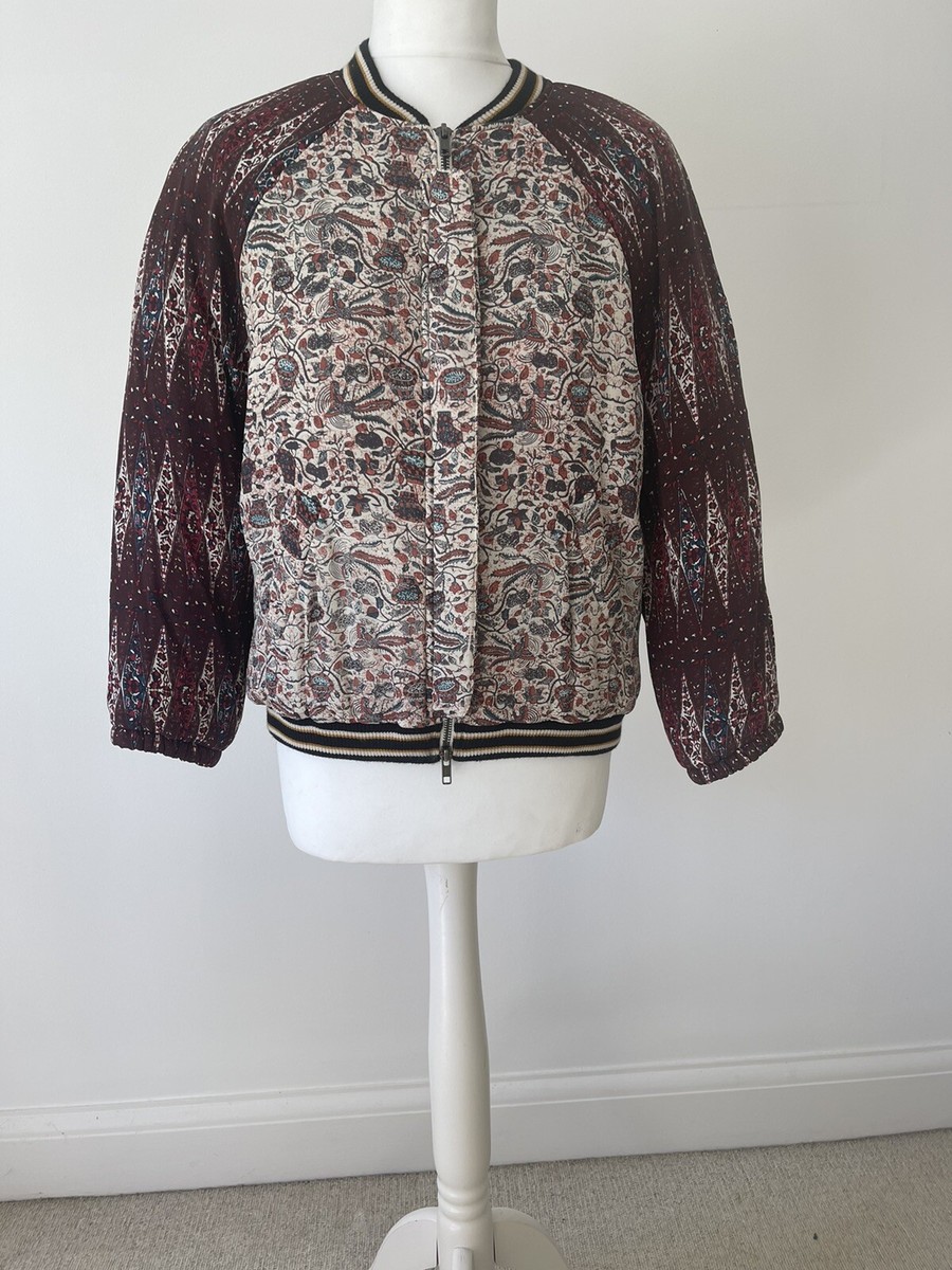 Isabel Marant Etoile Silk Bomber UK