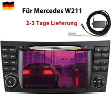 7''Autoradio HD GPS Navi BT CD DVD DAB+ SWC F&uuml;r Benz CLS E-Klasse W211 W209 W219