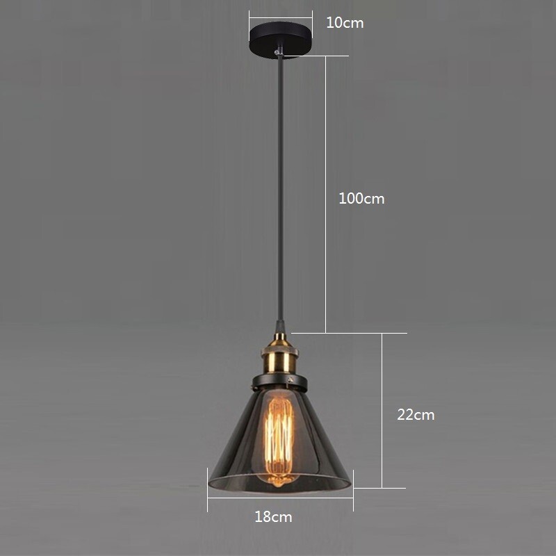 Shop Lamp Glass Pendant Light Bedroom Chandelier Lighting Kitchen
