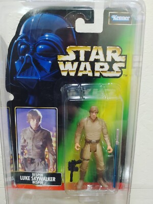 Star Wars Potf2 European LPC (Long Picture Card) Luke Bespin Painted Hand ~ Misp