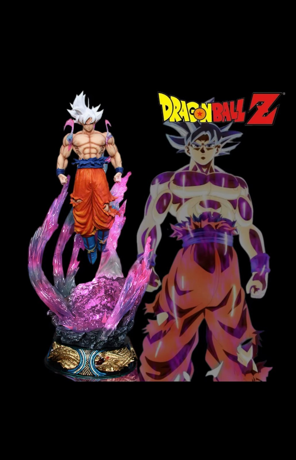Figurine Dragon Ball Z unique de Son Goku Super Saiyan 25 cm idée cadeau ado