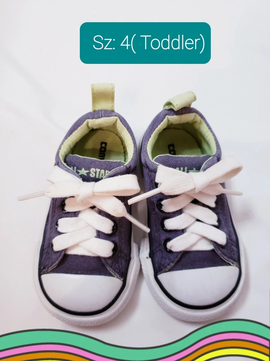 White converse outlet toddler size 7
