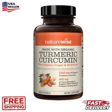 Naturewise Curcumin Turmeric 2250Mg  95 Curcuminoids  Bioperine Black Pepper