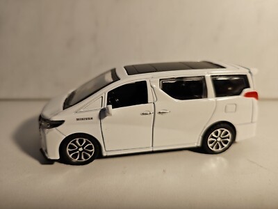 TOYOTA ALPHARD WEISS NEU UK LAGER 12 CM LANG X 4,5 CM BREIT 