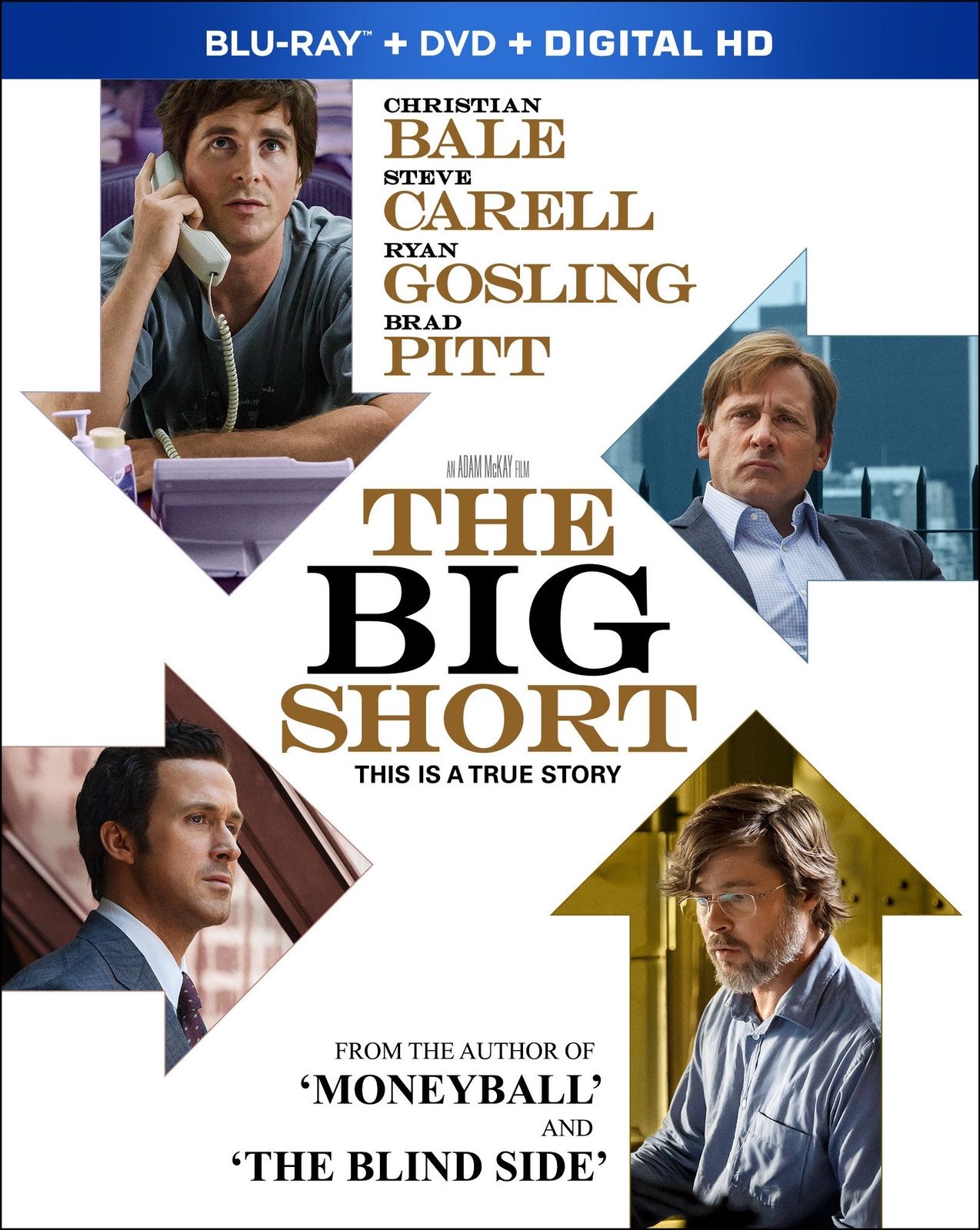 The Big Short (Blu-ray) Christian Bale Ryan Gosling