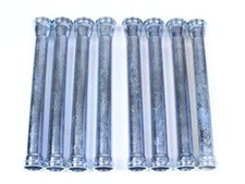 Lot (8 Pièce ) Conduit de Tige pour Porsche 914 VW Bus T2 T3 Essence Zingué Neuf
