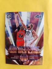 Rudy Gobert 2021-22 Donruss Optic Air Defense #1 Utah Jazz NBA Basketball Card