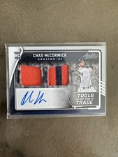 2022 Panini Absolute - Tools of the Trade Chris McCormick Dual Patch RPA 38/99
