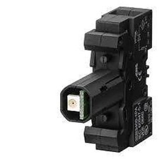 SIEMENS 3SB3400-1PC SIRIUS LOT 2 lamp holder with integrated green LED at 24vAC