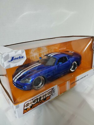 Jada Toys Bigtime Muscle 2008 Dodge Viper SRT 10 Metallic Candy