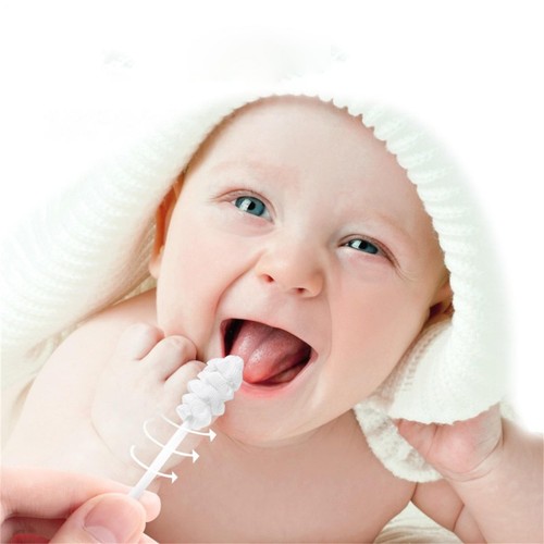 60/102 PCS Baby Tongue Cleaner Newborn Flexible Baby Oral Cleaner Super Soft - Picture 9 of 13