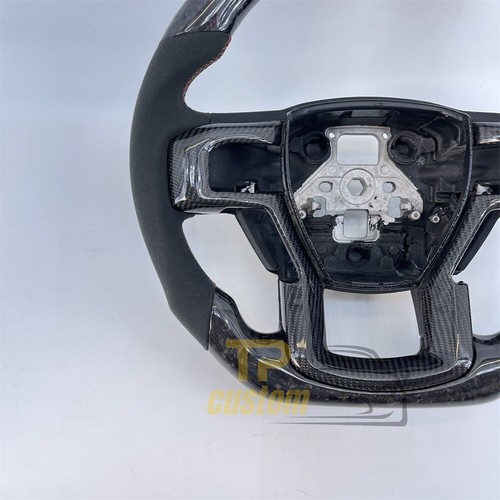 Forged Carbon Fiber Steering Wheel for Ford Raptor F150 F-150 F-250 F-350 2015+ - Picture 7 of 9
