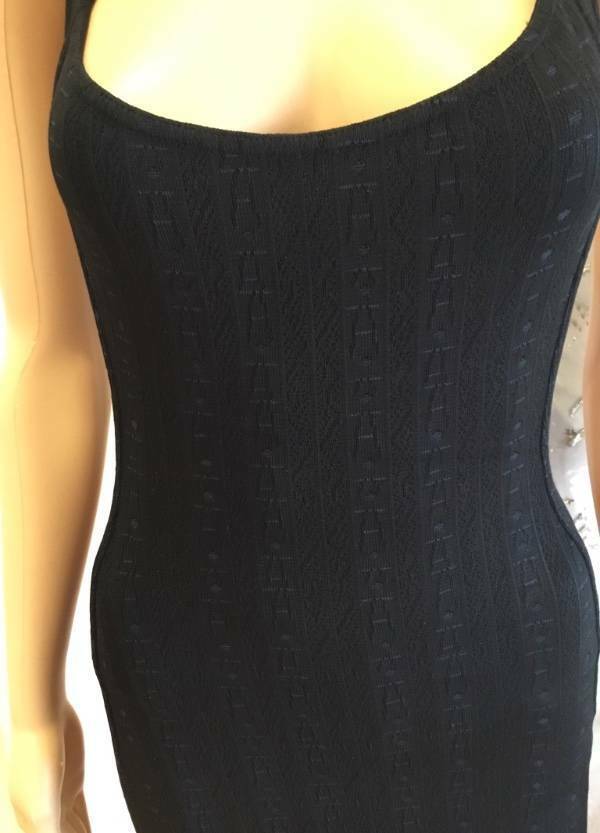 ALAIA VINTAGE SEXY BUSTIER HALTER DRESS SIZE SMALL - image 7